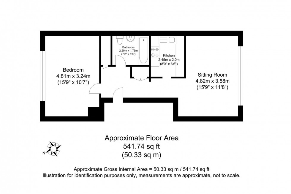 Floorplan for Eleanor Close, Lewes, BN7