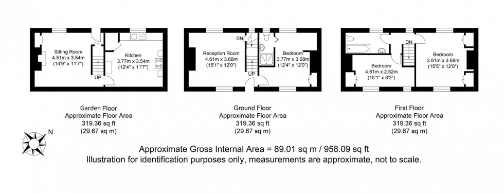 Floorplan for New Road, Lewes, BN7