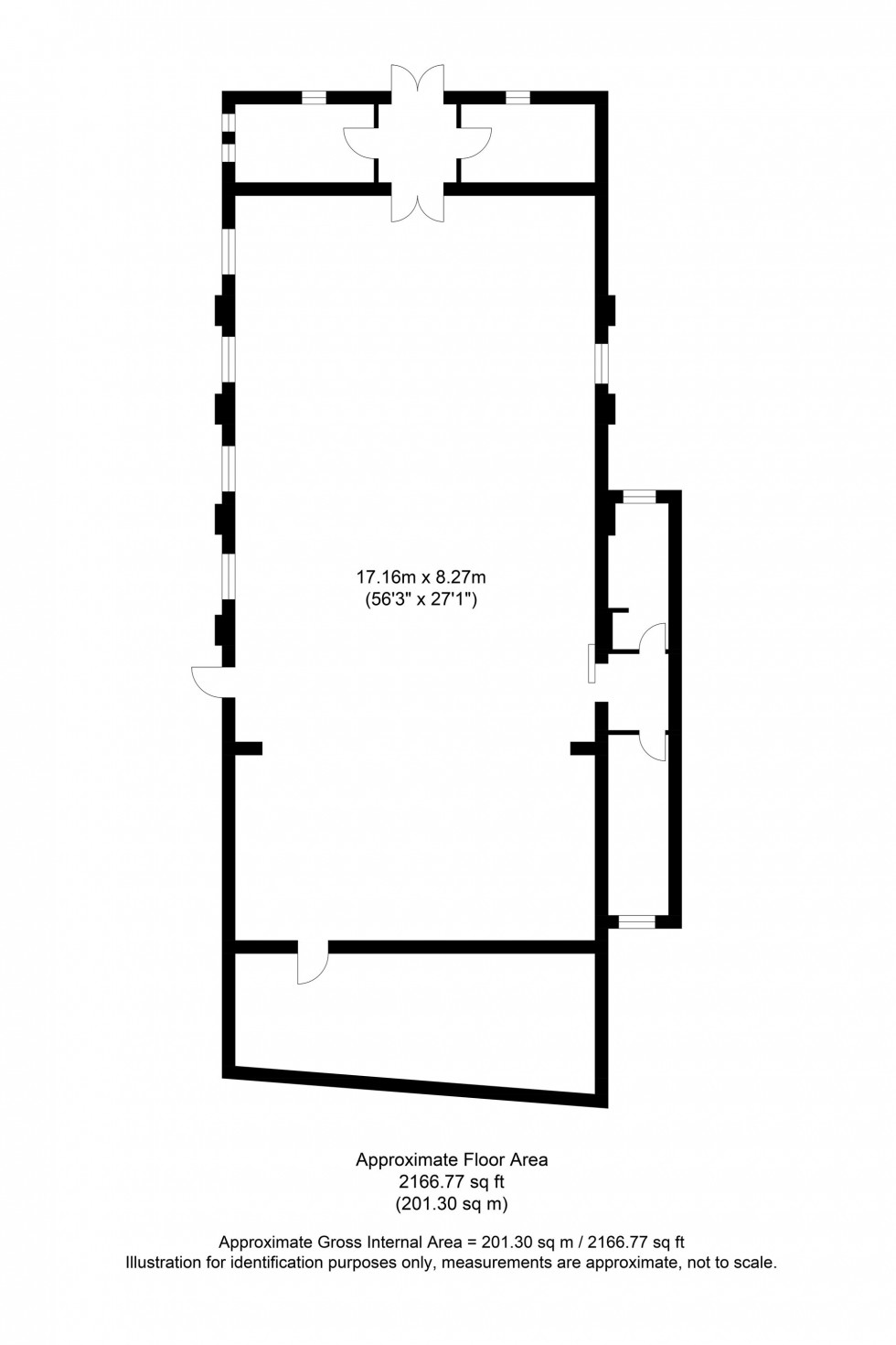 Floorplan for Malling Street, Lewes, BN7