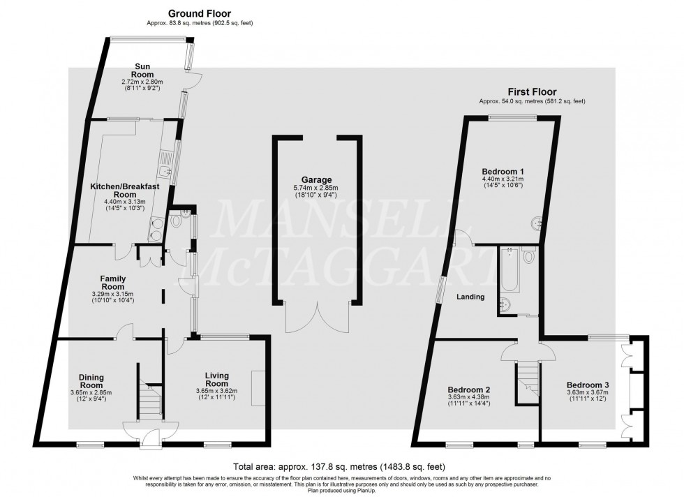 Floorplan for Cat Street, Hartfield, TN7