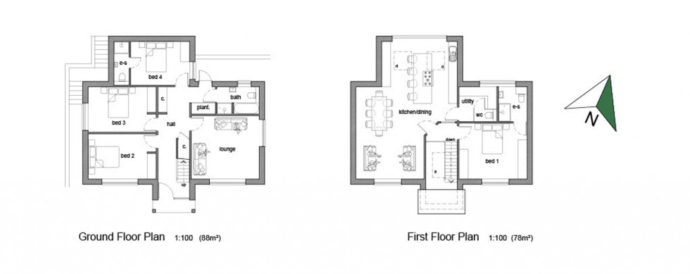 Floorplan for Nursery Lane, Nutley, TN22