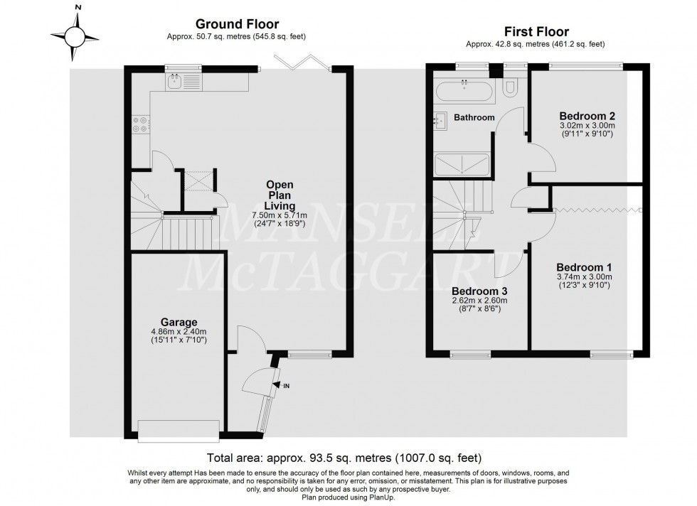 Floorplan for Holmcroft, Crawley, RH10
