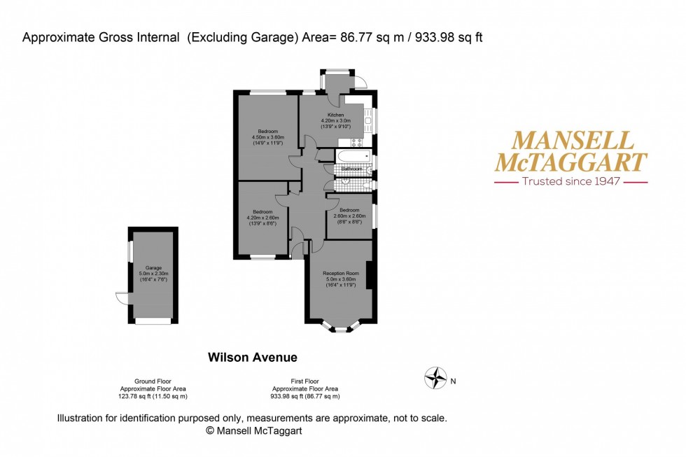 Floorplan for Wilson Avenue, Brighton, BN2