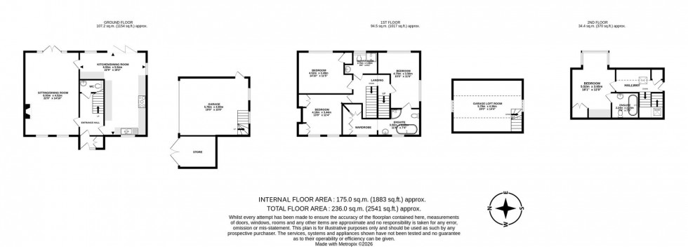 Floorplan for Meath Green Lane, Horley, RH6
