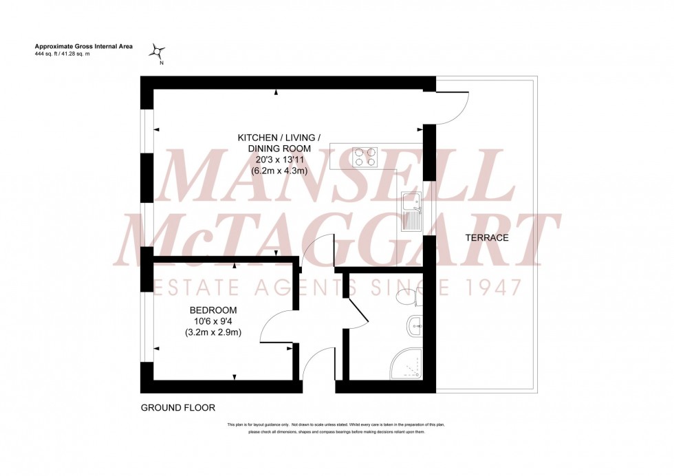 Floorplan for Junction Road, Burgess Hill, RH15