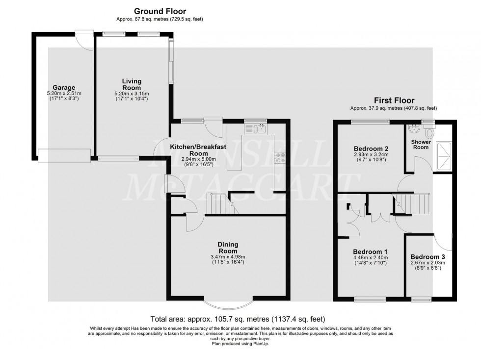 Floorplan for Heathfield, Crawley, RH10