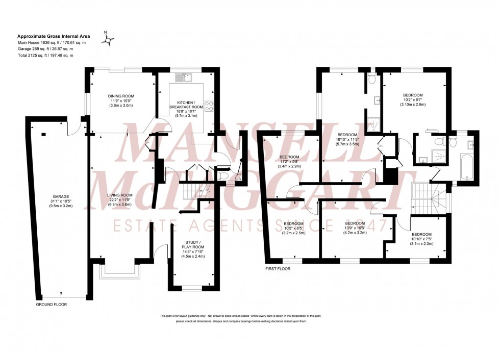 Floorplan for East View Fields, Plumpton Green, BN7