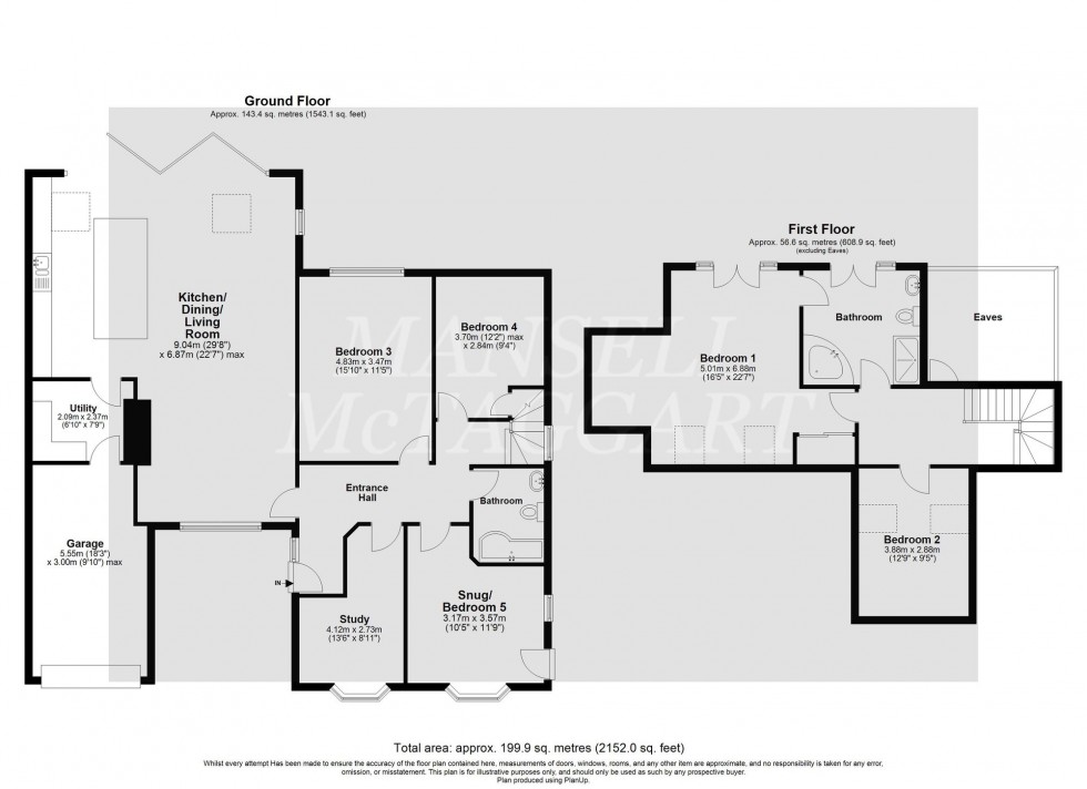 Floorplan for North Road, Crawley, RH10