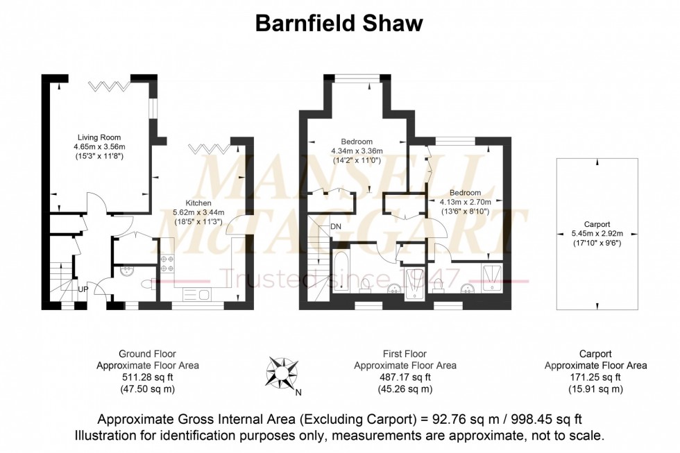 Floorplan for Barnfield Shaw, Wisborough Green, RH14