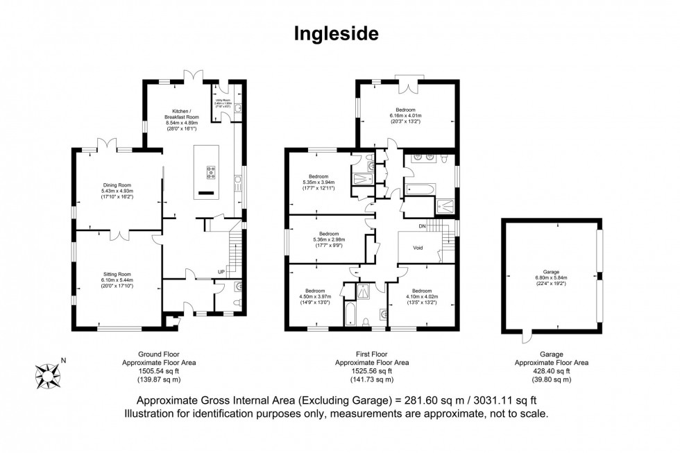 Floorplan for Batts Bridge Road, Maresfield, TN22