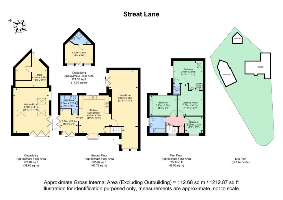 Floorplan for Streat Lane, Streat, BN6