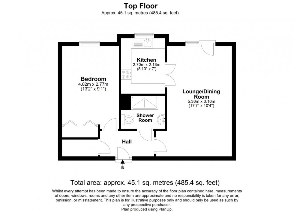 Floorplan for St. Agnes Road, Meadow Court St. Agnes Road, RH19