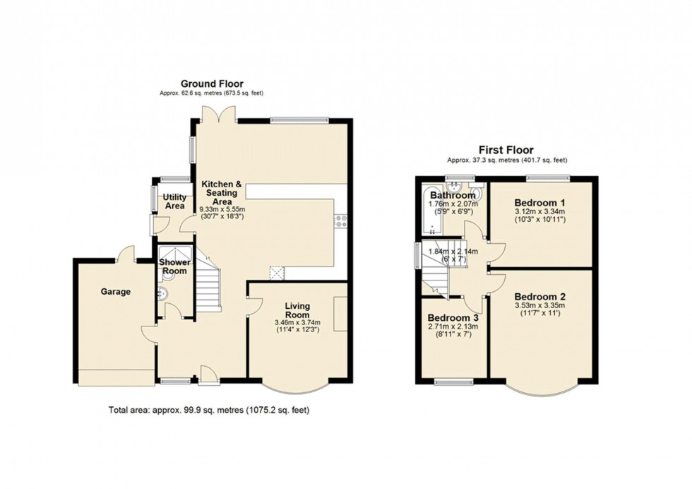 Floorplan for Harrisons Lane, Ringmer, BN8