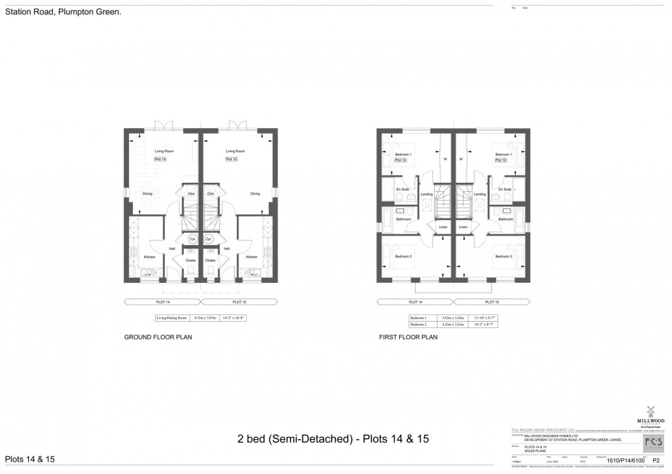 Floorplan for The Old Rectory, Station Road, BN7