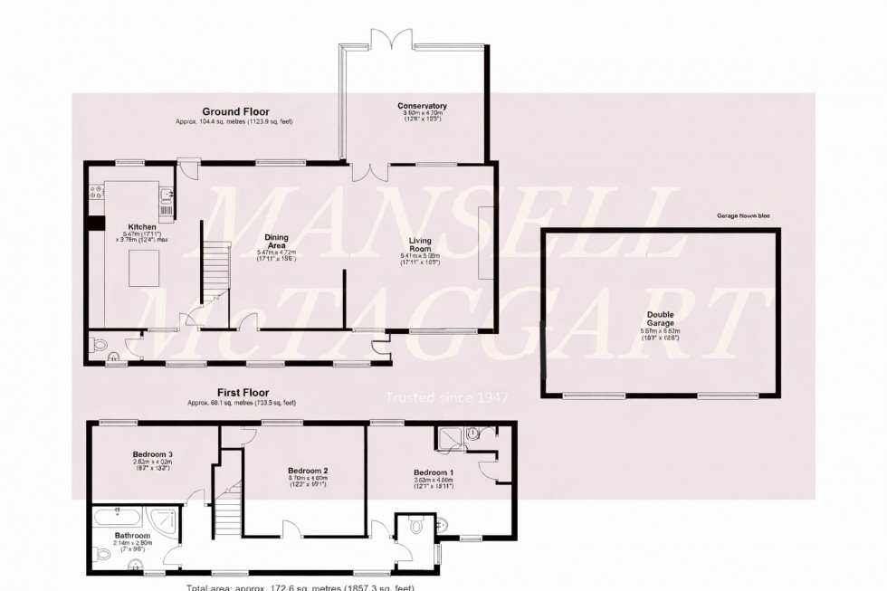 Floorplan for Station Road, Cowden, TN8