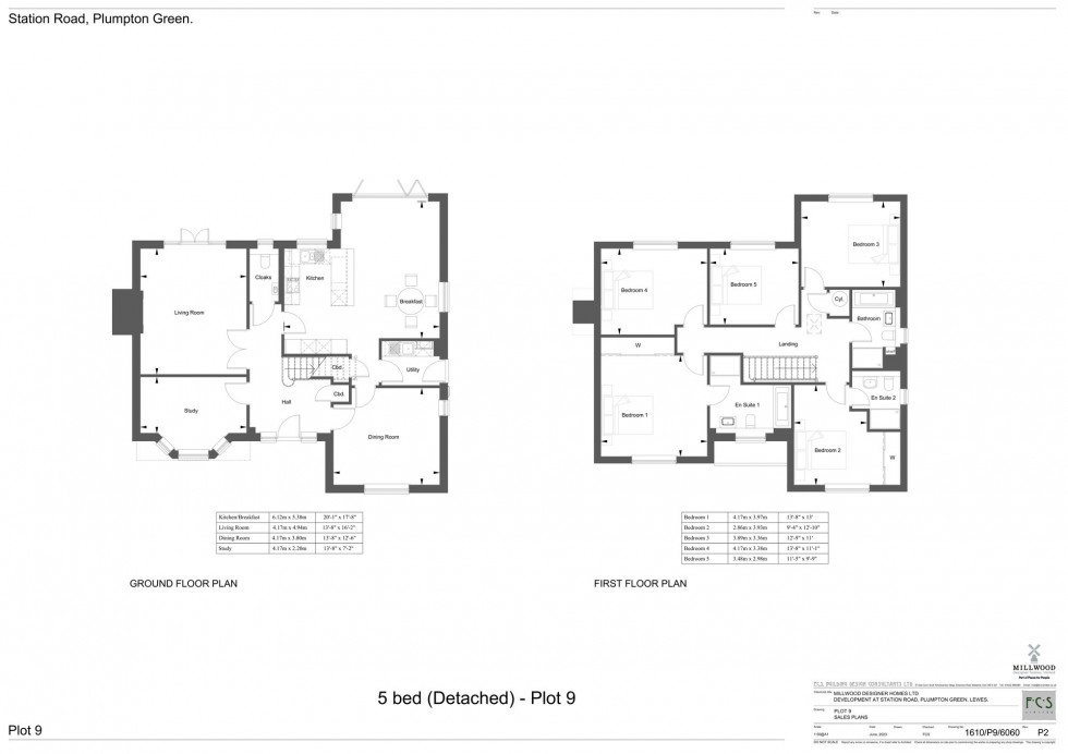 Floorplan for The Old Rectory, Station Road, BN7