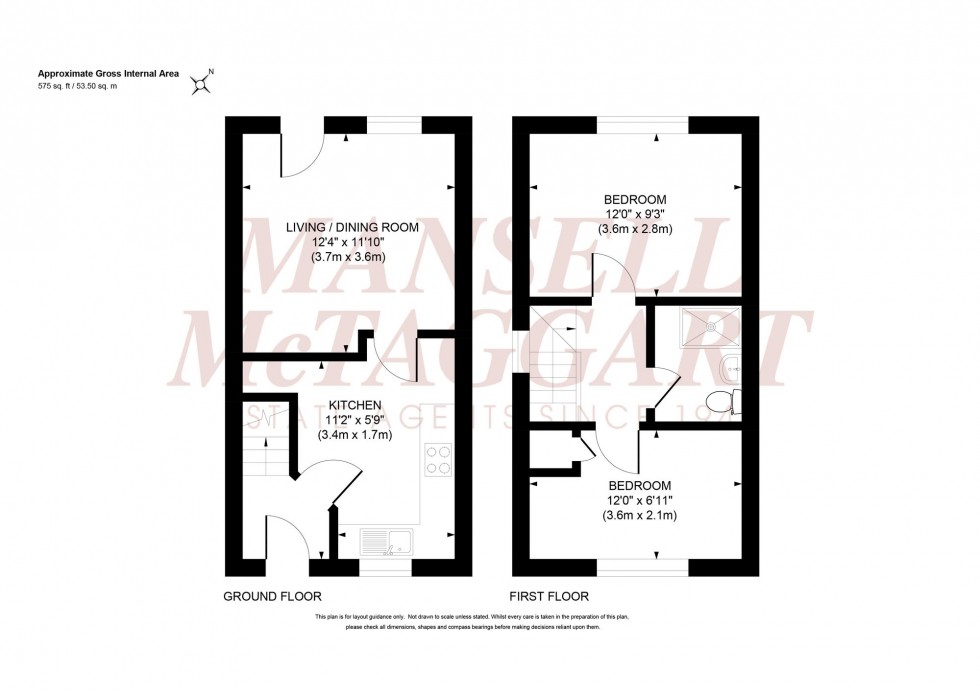Floorplan for Saxby Road, Burgess Hill, RH15