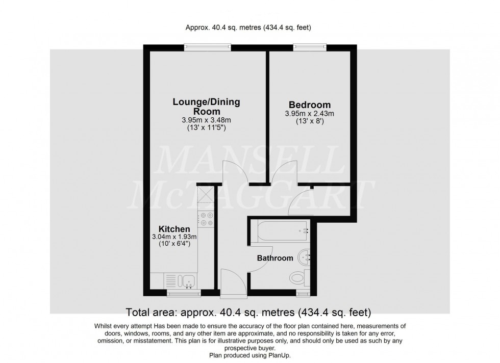 Floorplan for High Street, Hartfield, TN7