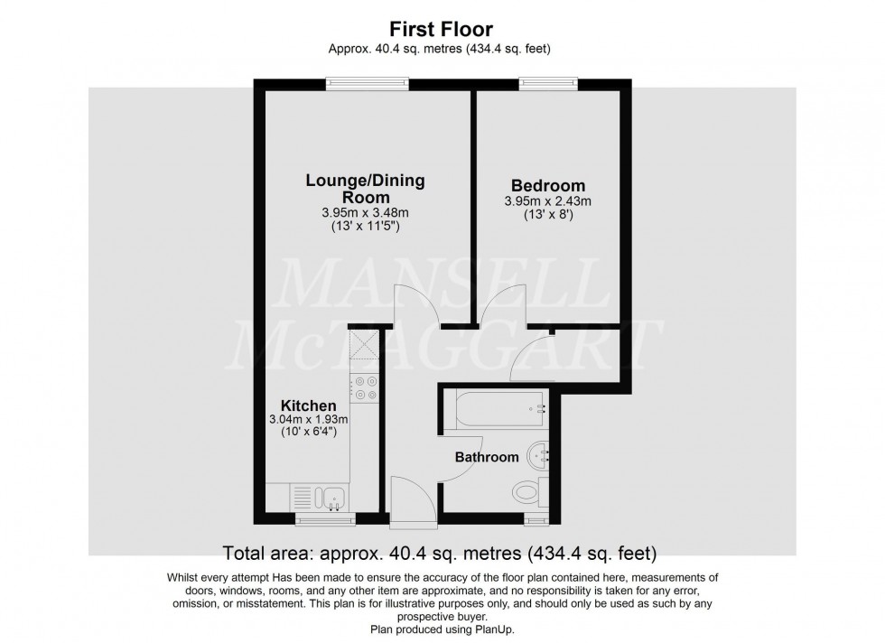 Floorplan for High Street, Hartfield, TN7