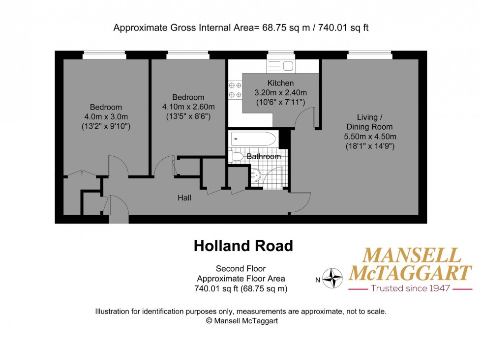 Floorplan for Holland Road, Hove, BN3