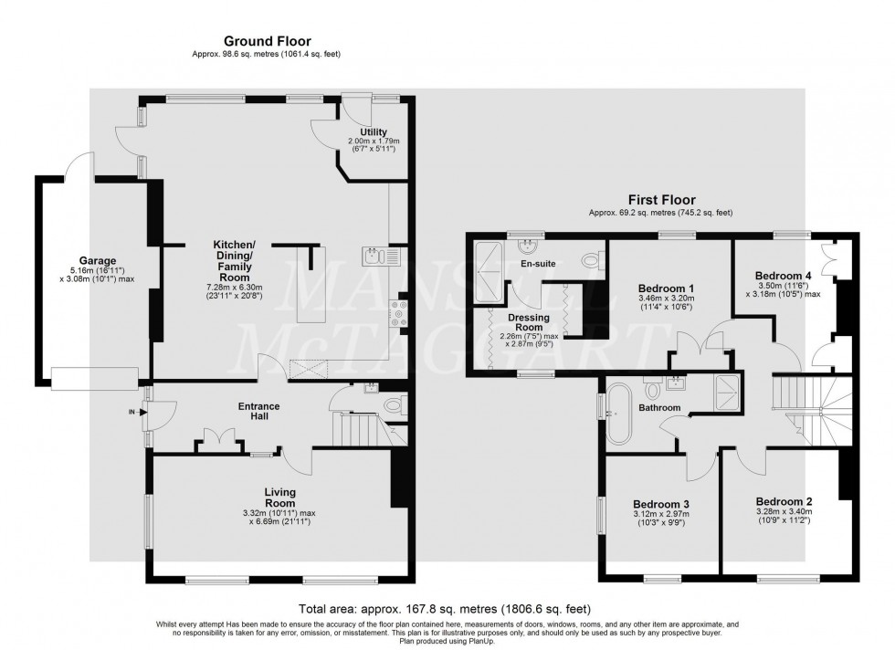 Floorplan for Selsfield Road, Turners Hill, RH10