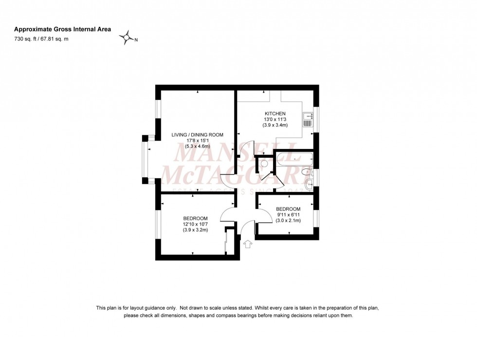 Floorplan for Kings Way, Humphrey Lodge Kings Way, RH15