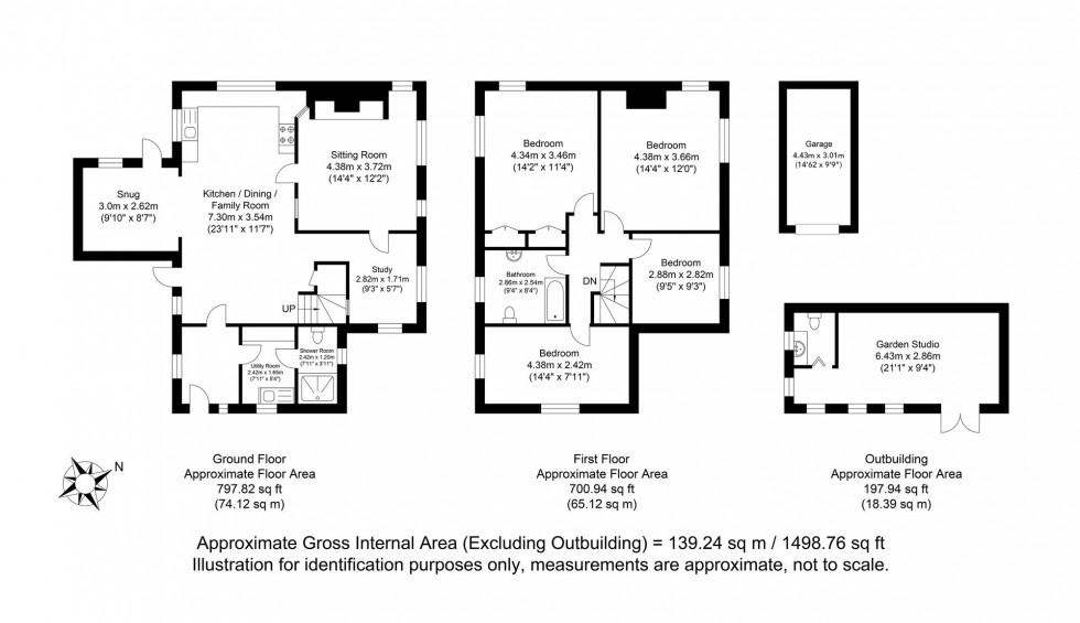 Floorplan for Grange Road, Barcombe, BN8