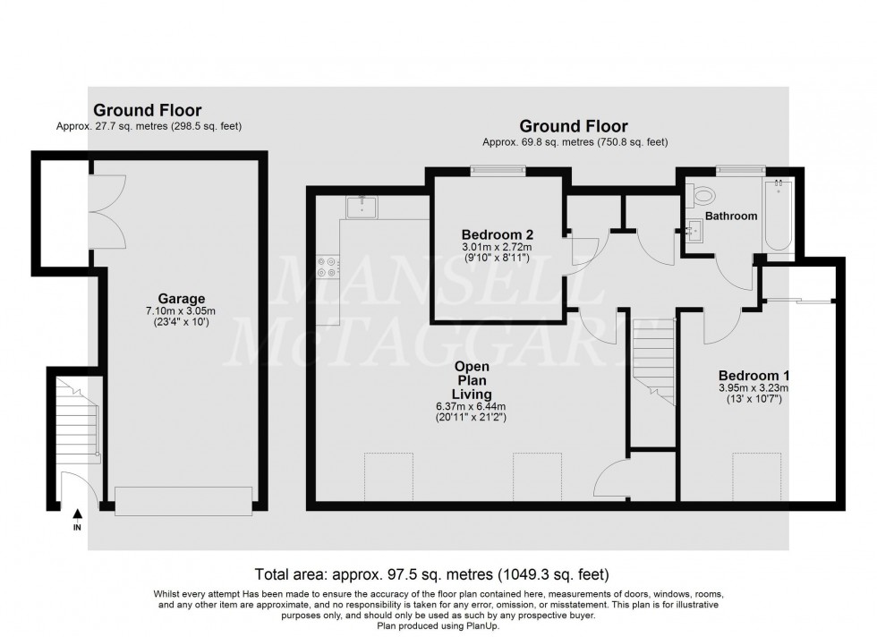 Floorplan for Sopers, Turners Hill, RH10