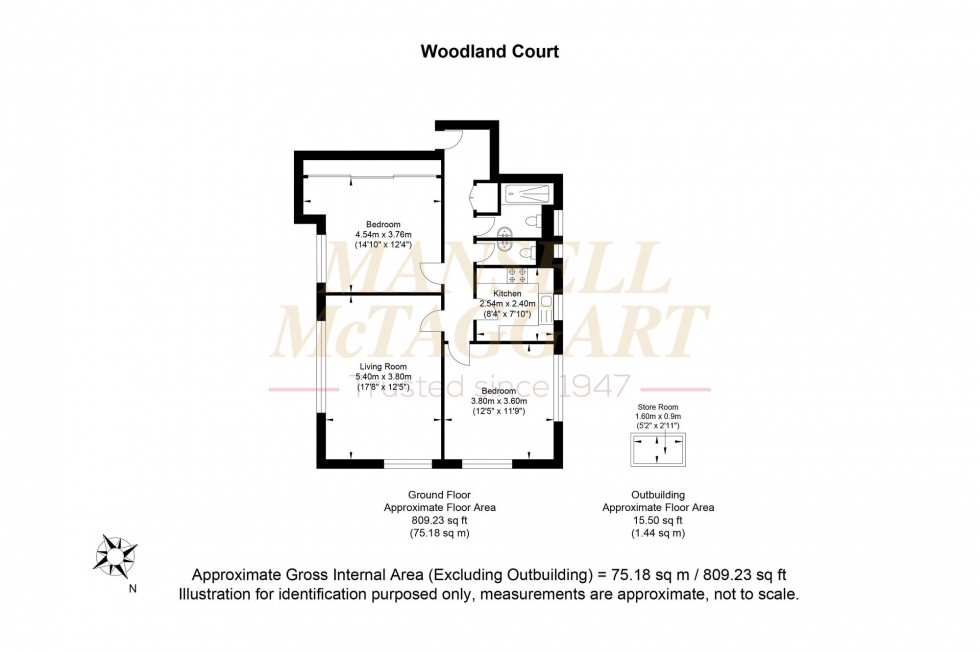 Floorplan for Dyke Road Avenue, Hove, BN3