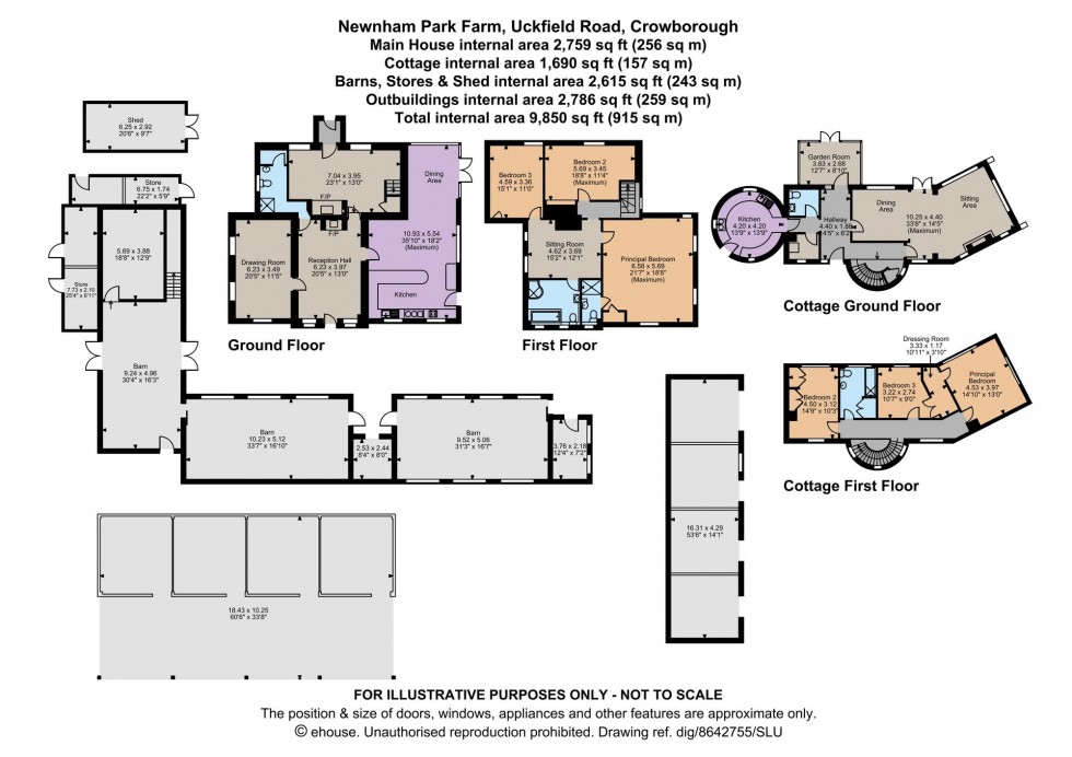 Floorplan for Uckfield Road, Crowborough, TN6
