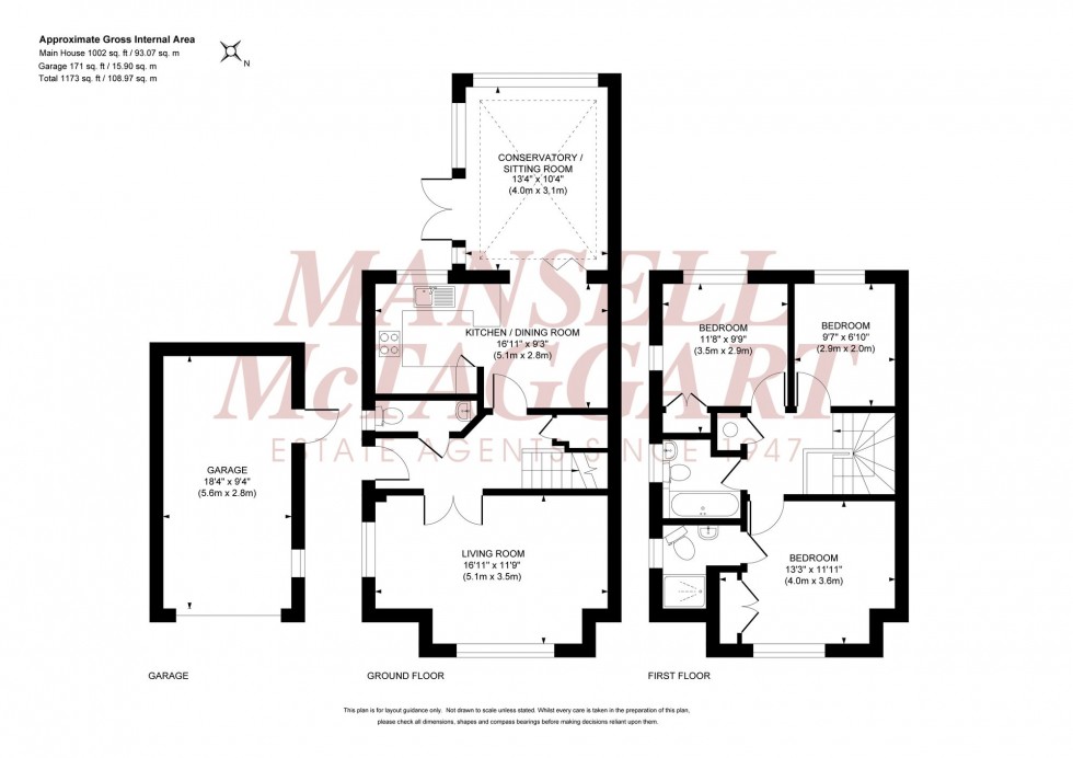 Floorplan for Folders Gardens, Burgess Hill, RH15