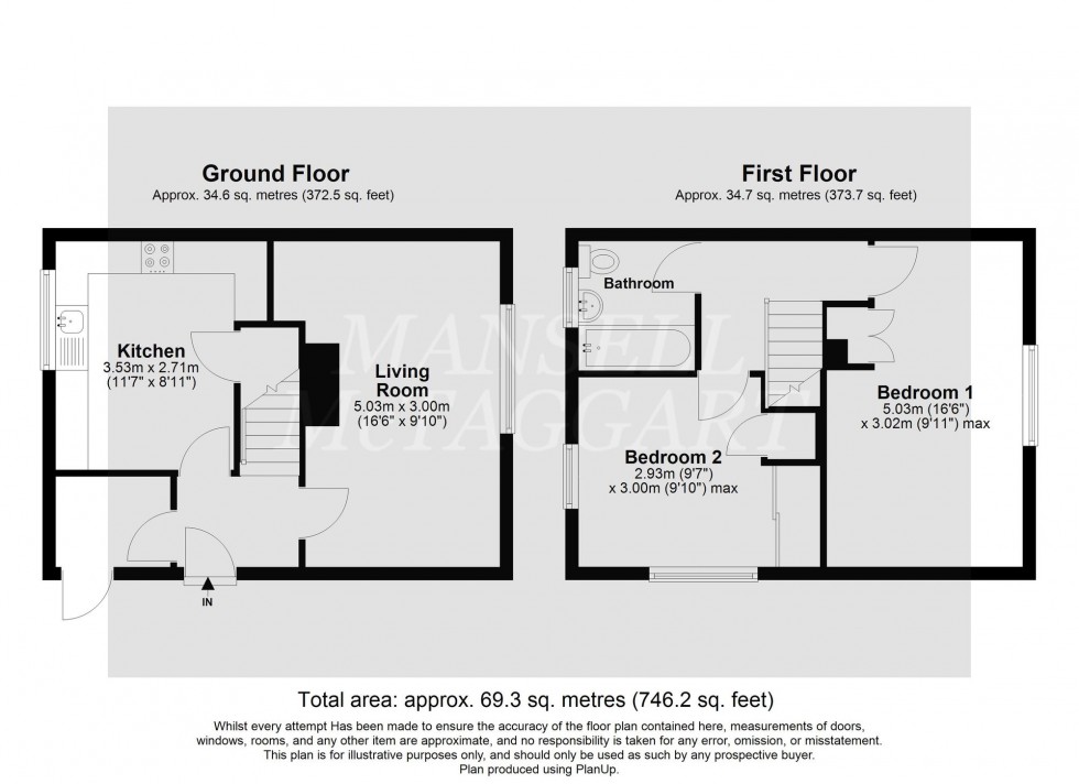 Floorplan for Shipley Road, Crawley, RH11