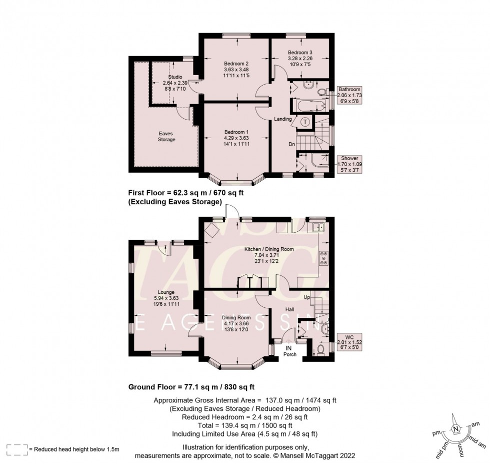 Floorplan for Newlands Close, Hassocks, BN6