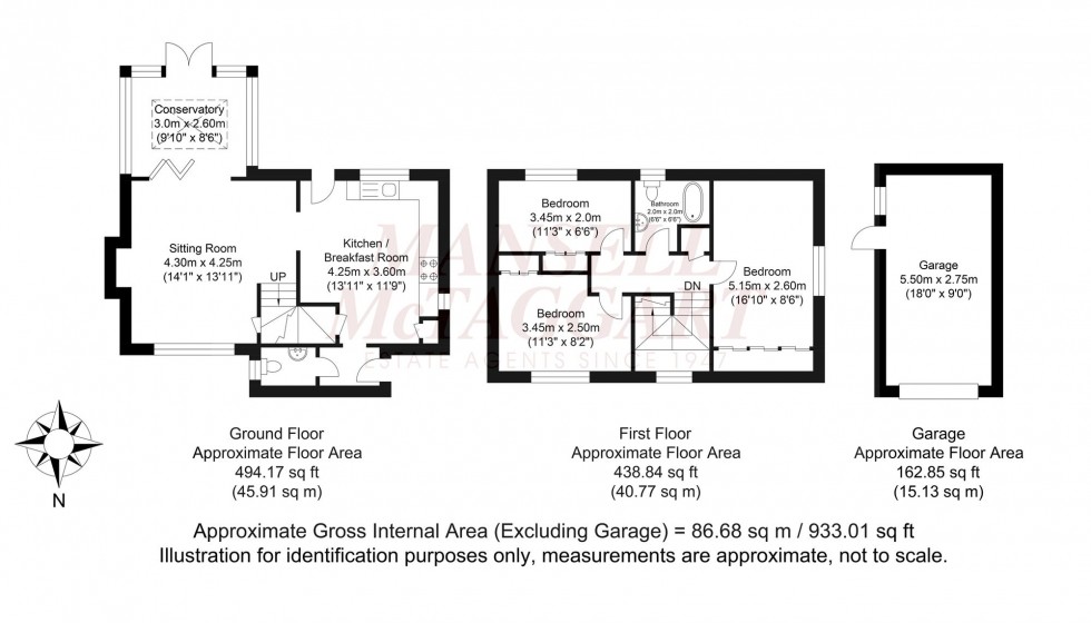 Floorplan for Amundsen Road, Horsham, RH12