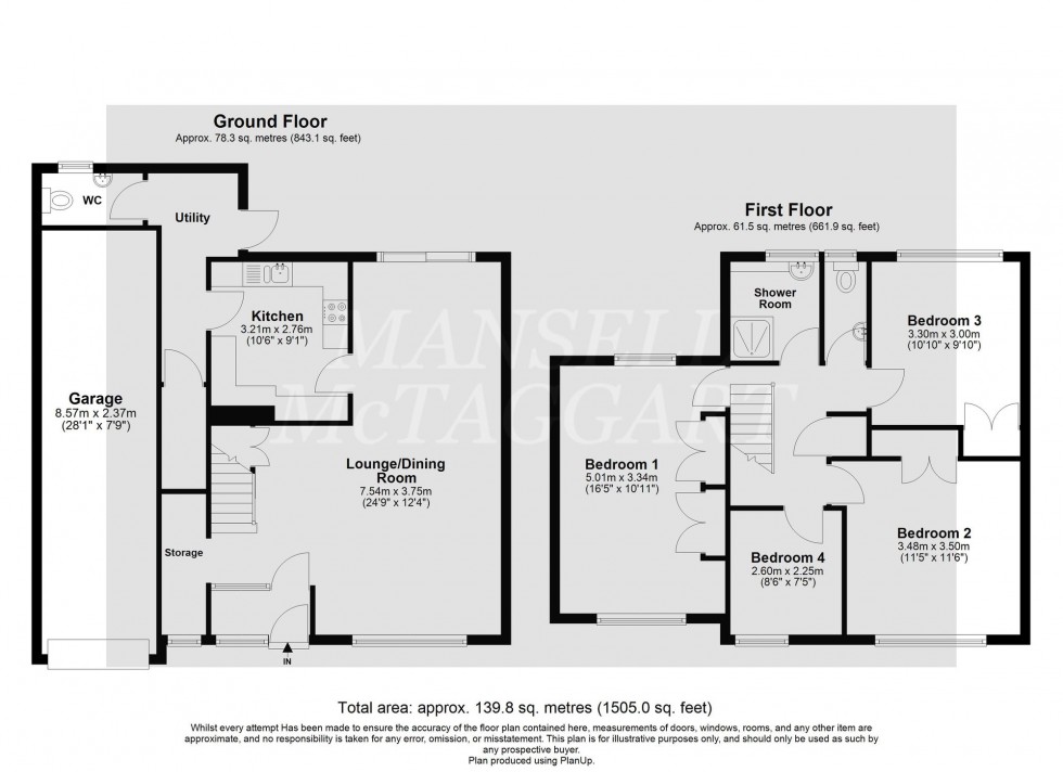 Floorplan for Freshfield Bank, Forest Row, RH18