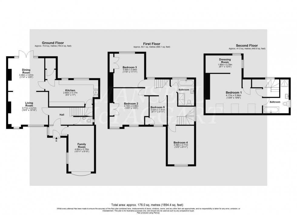 Floorplan for Rusper Road, Crawley, RH11
