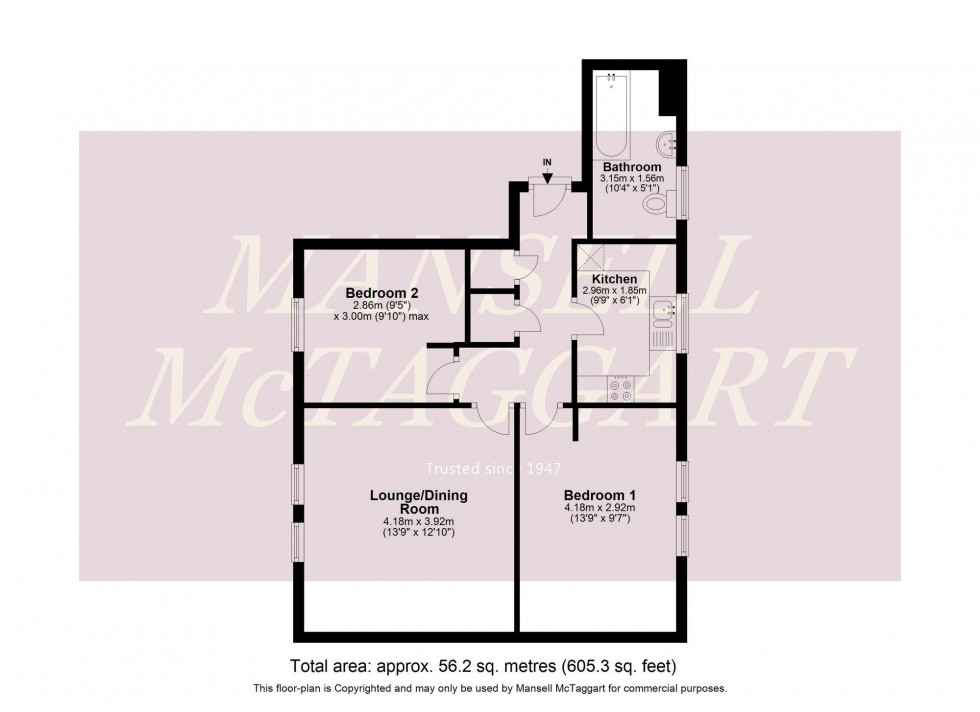 Floorplan for Lewes Road, Forest Row, RH18