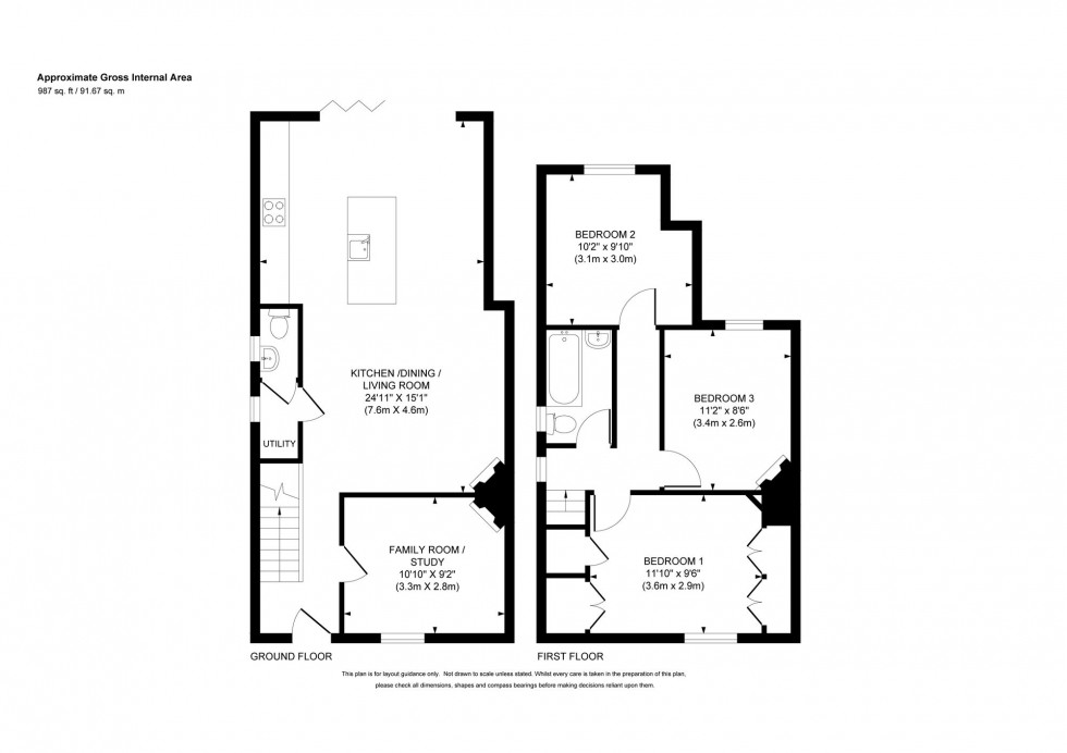 Floorplan for Western Road, Haywards Heath, RH16