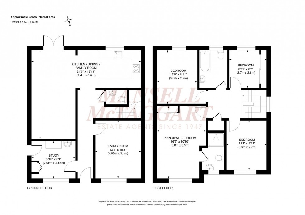 Floorplan for Icarus Avenue, Burgess Hill, RH15