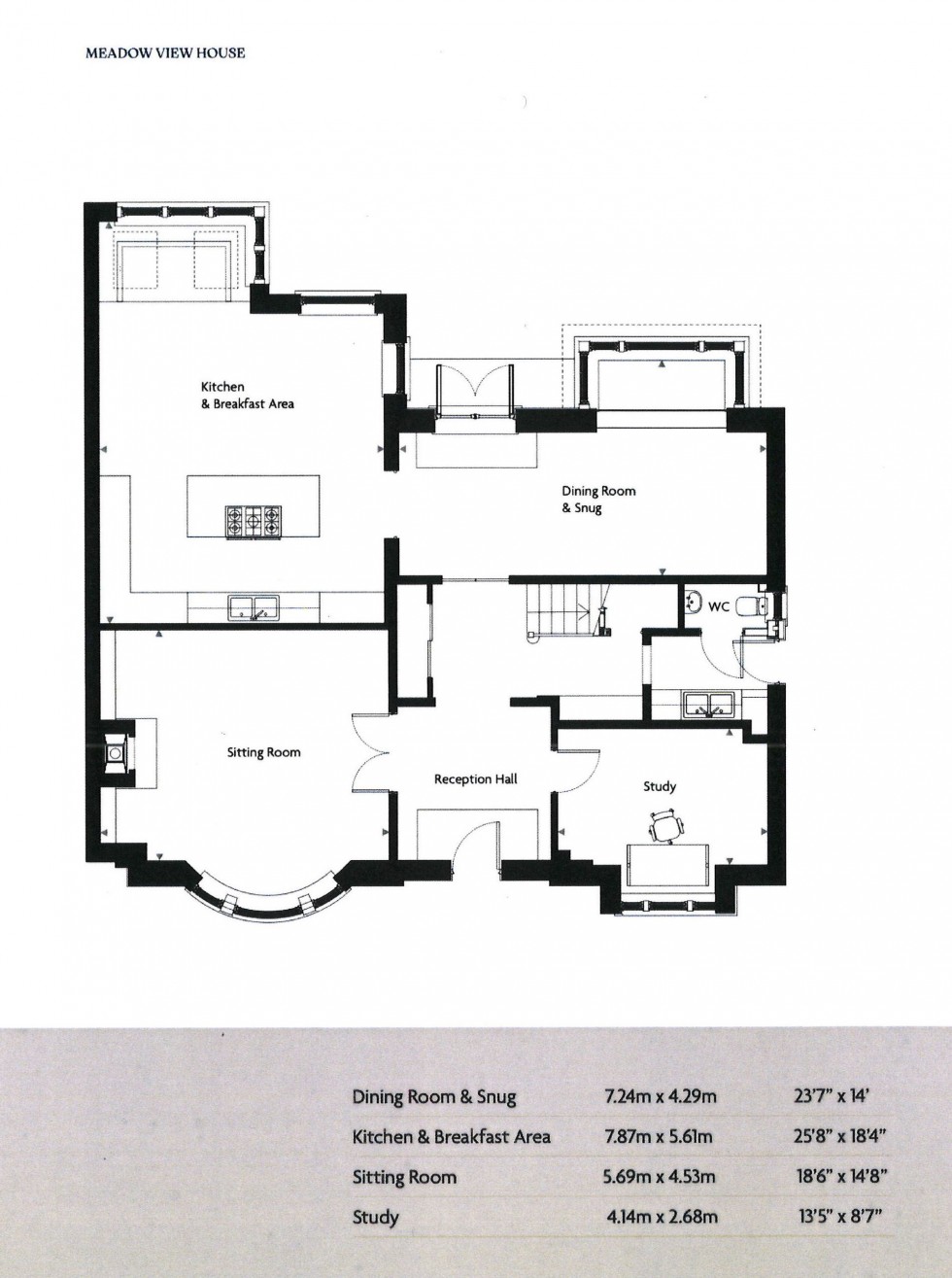 Floorplan for College Road, Ardingly, RH17