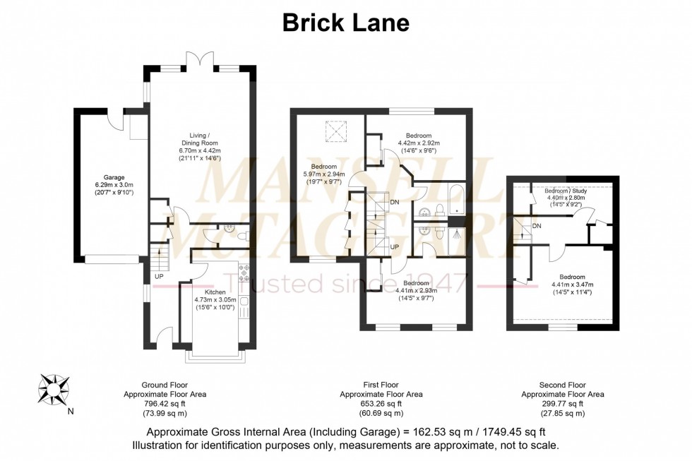 Floorplan for Brick Lane, Cuckfield, RH17