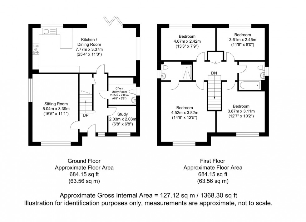 Floorplan for Meadow View, Crowborough, TN6
