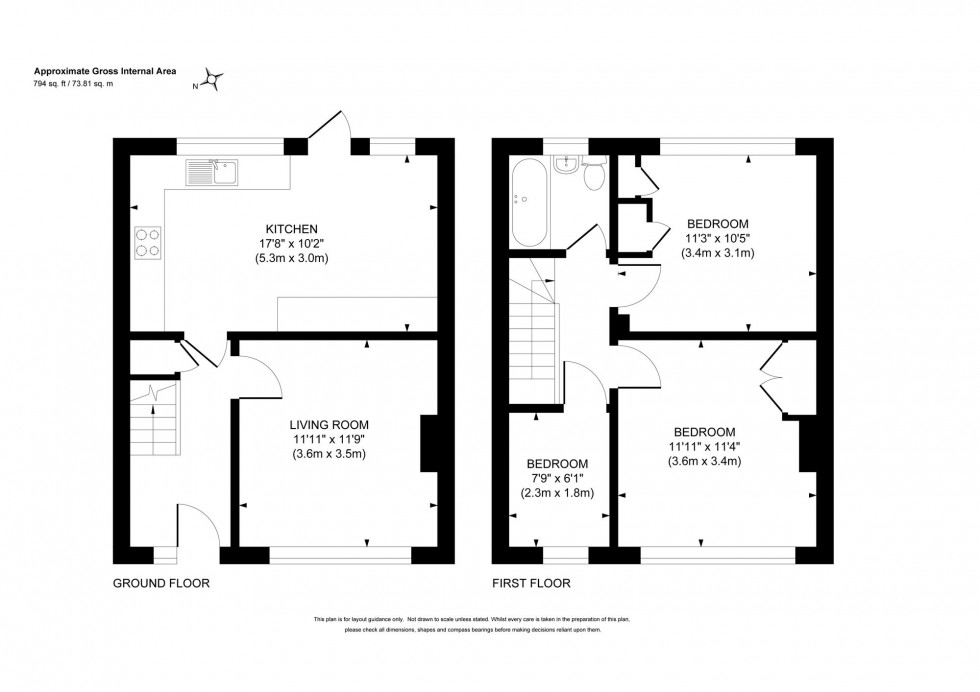 Floorplan for Sunnywood Drive, Haywards Heath, RH16