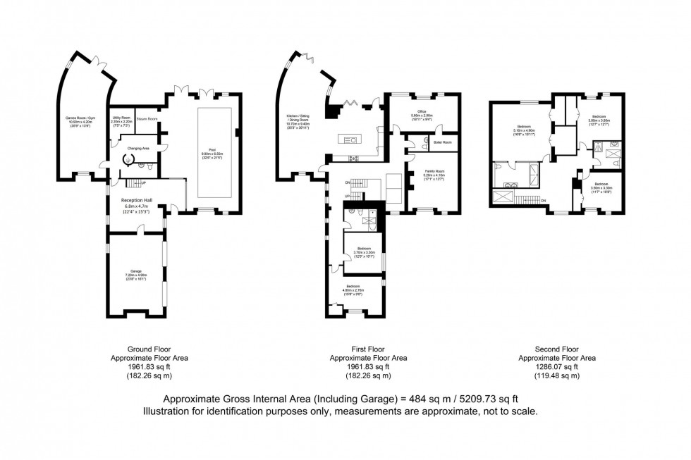 Floorplan for Church Lane, Lewes, BN7