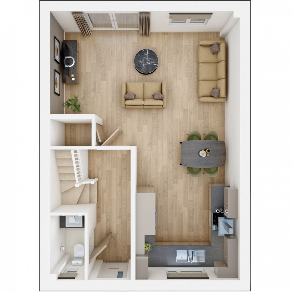 Floorplan for London Road, Hassocks, BN6