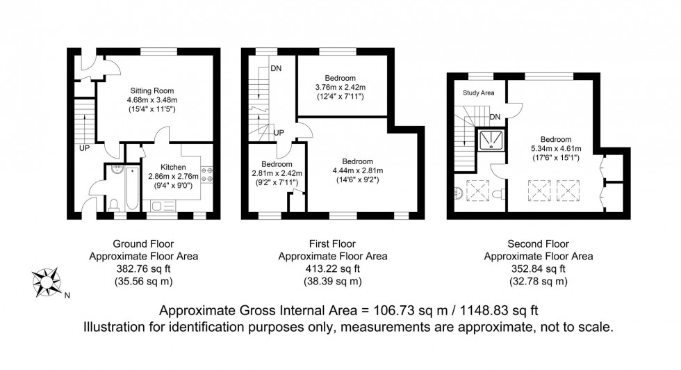 Floorplan for Lee Road, Lewes, BN7