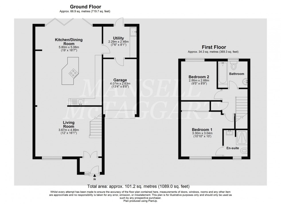 Floorplan for Glebelands, Crawley Down, RH10