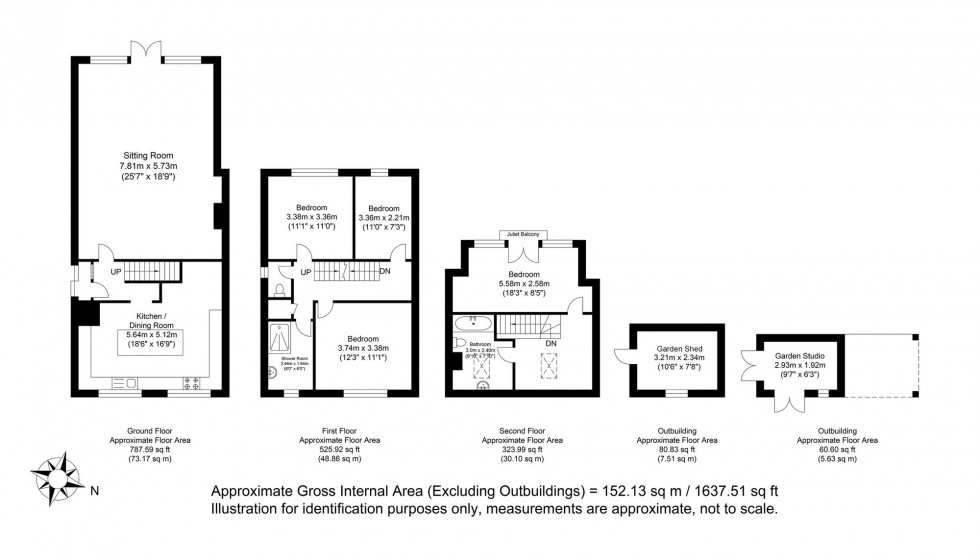 Floorplan for Harrisons Lane, Ringmer, BN8