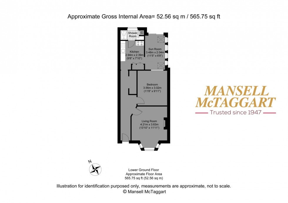 Floorplan for Millers Road, Brighton, BN1