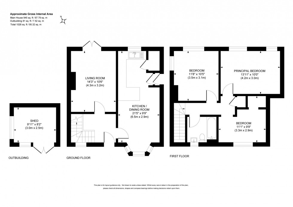 Floorplan for Newlands, Balcombe, RH17